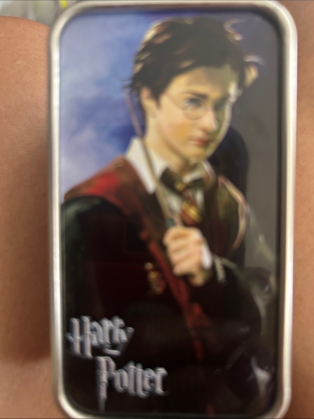Warner Bros. Harry Potter Tin Case - Red, Black, Blue